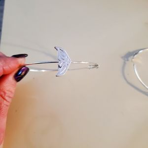 Cute mermaid tale earrings